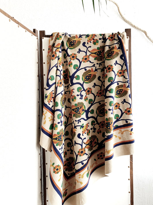 Vintage Cotton Textile/ Table Cloth