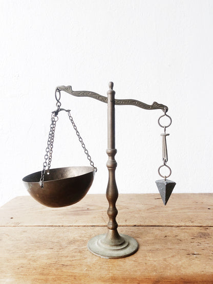 Antique Brass Scale