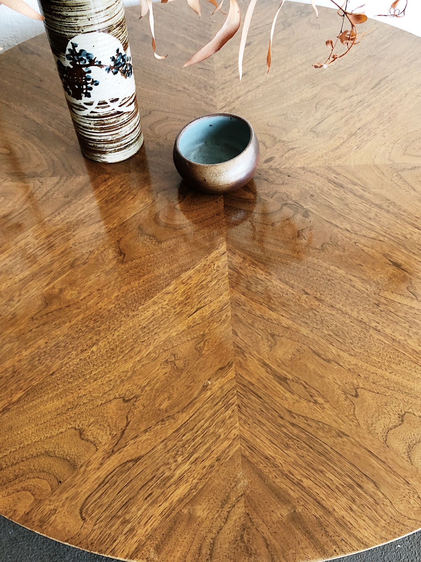 Mid Century Round Coffee Table