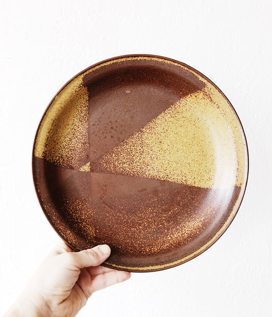 Vintage Iron Mountain Stoneware Platter