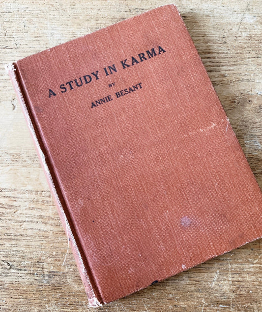 Antique A Study In Karma Book