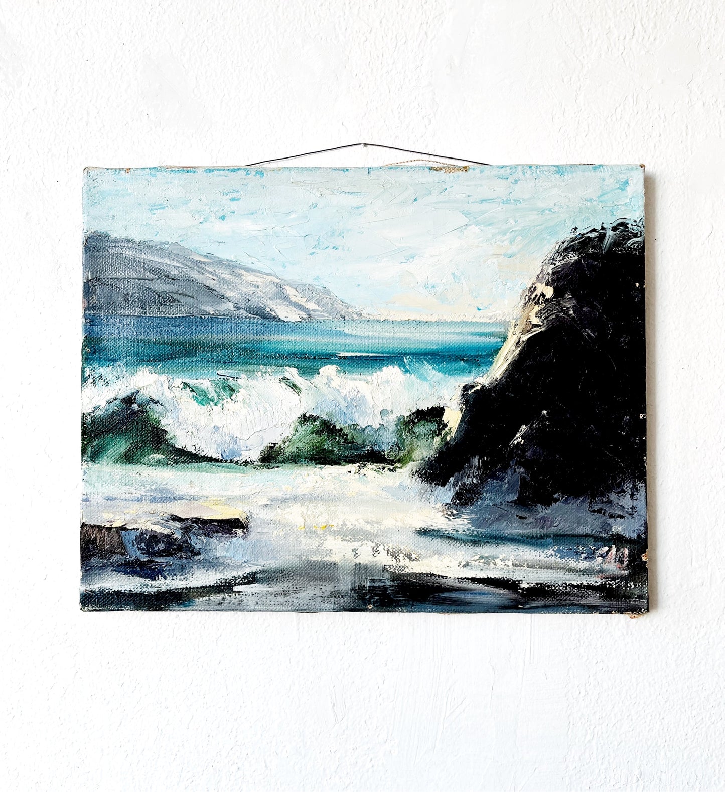 Vintage Seascape Painting