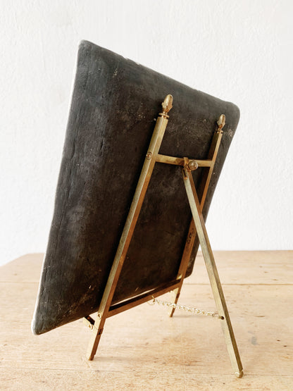 Vintage Folding Brass Stand