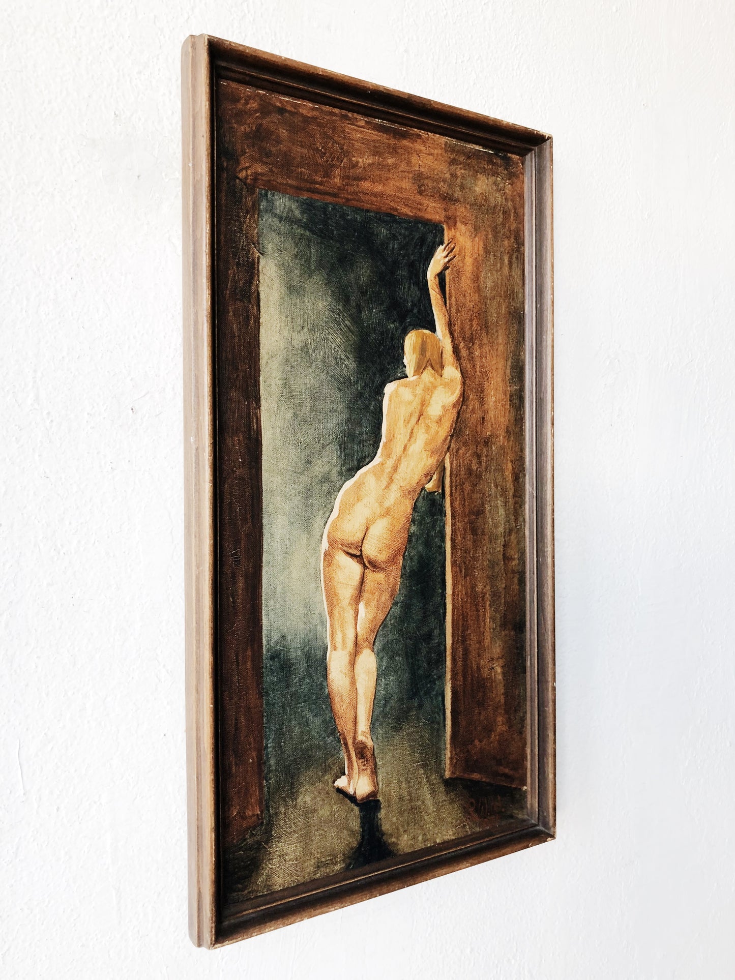 Original 1970s Oil Painting