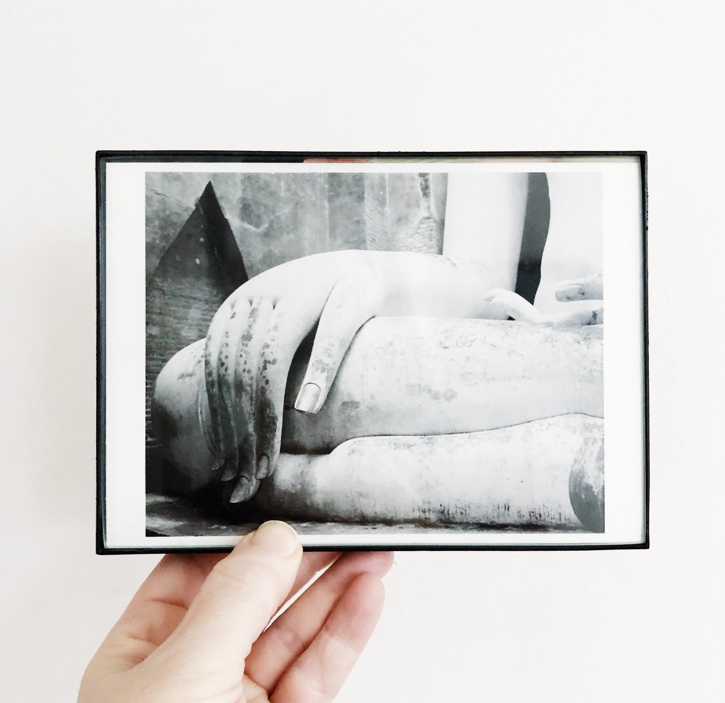 Original Photo of the Seated Buddha Thailand