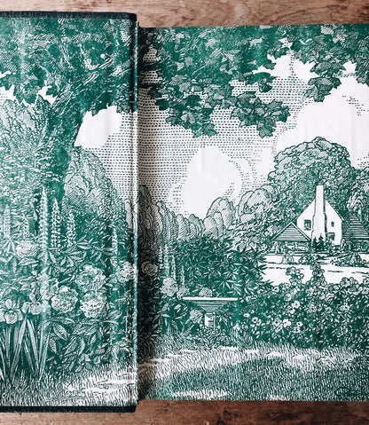 Vintage 1930s Leatherbound Gardening Encyclopedia