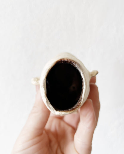 Hand Formed Ceramic Owl