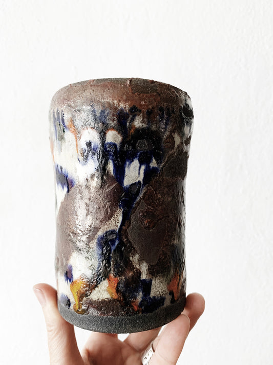 Vintage Raku Vessel