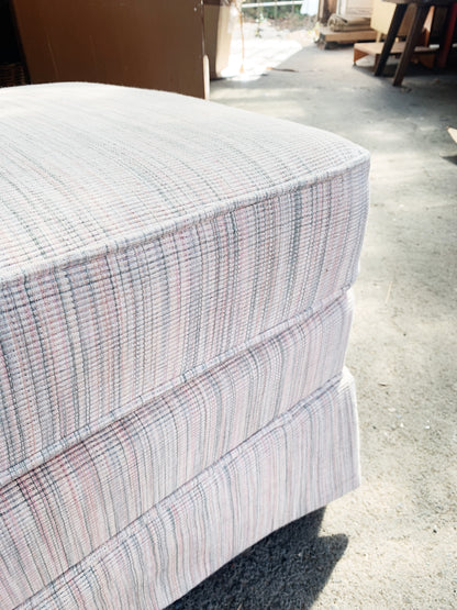 Vintage Reading Chair and Ottoman