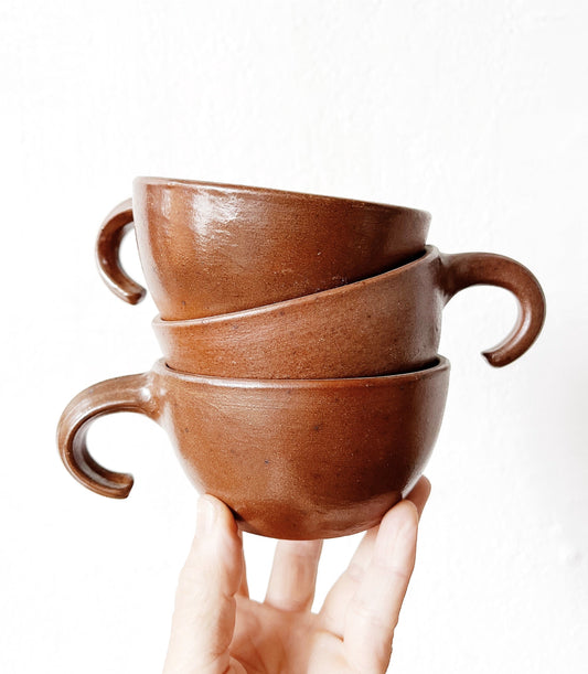 Handmade Stoneware Mugs