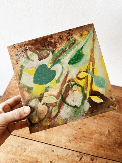 Original Expressionist Botanical Painting