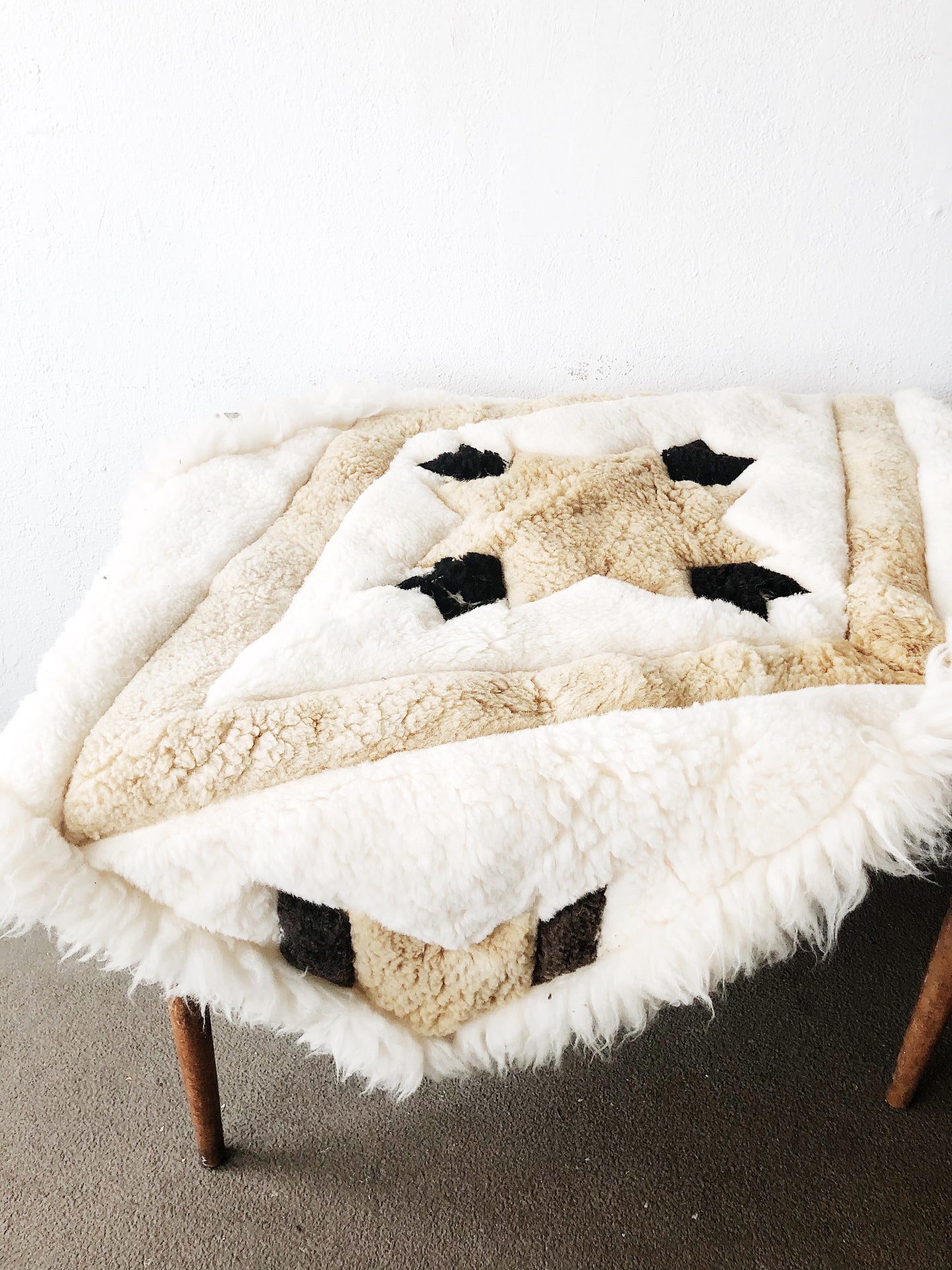 Vintage Sheepskin Rug