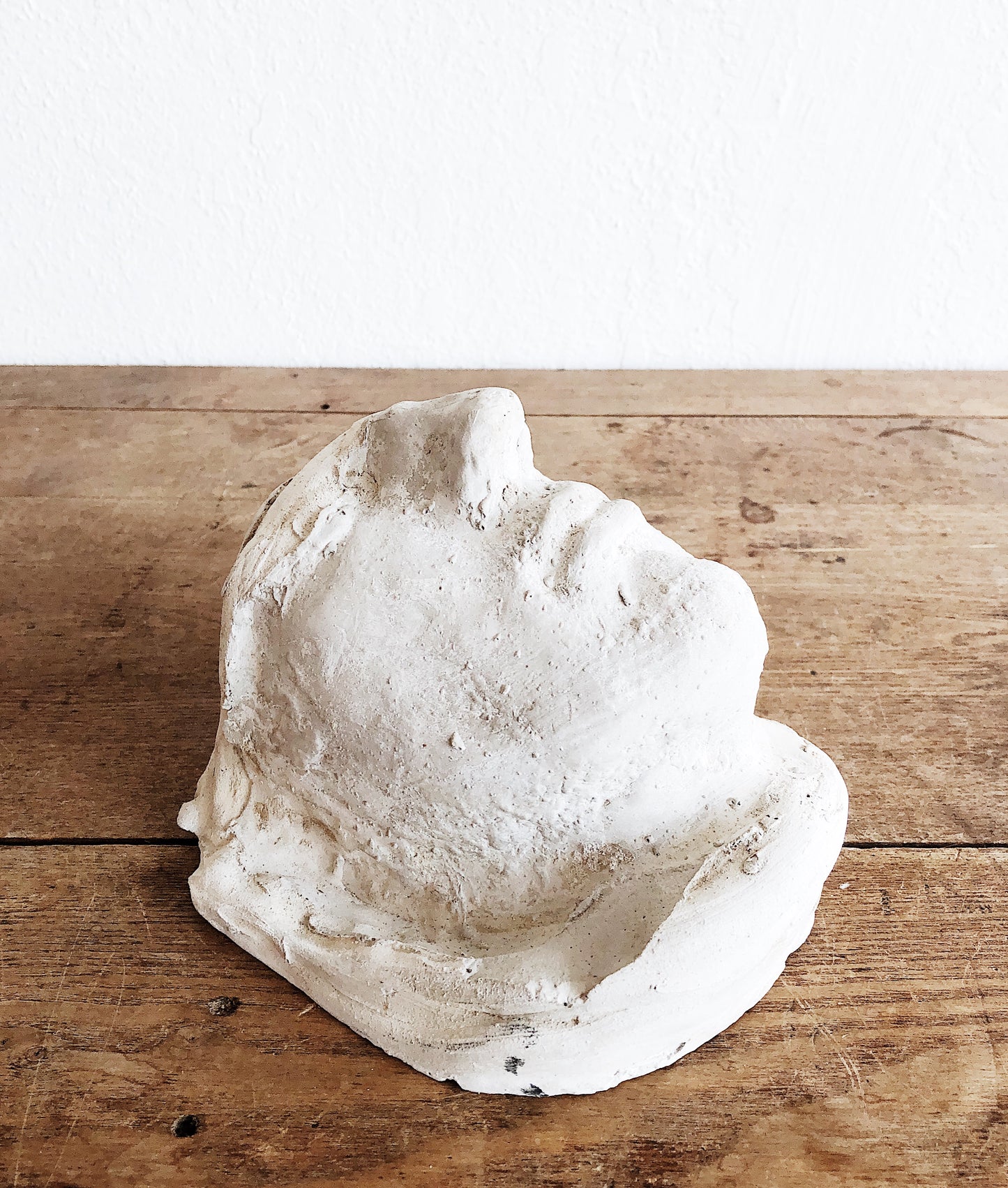 Vintage Handmade Face Sculpture