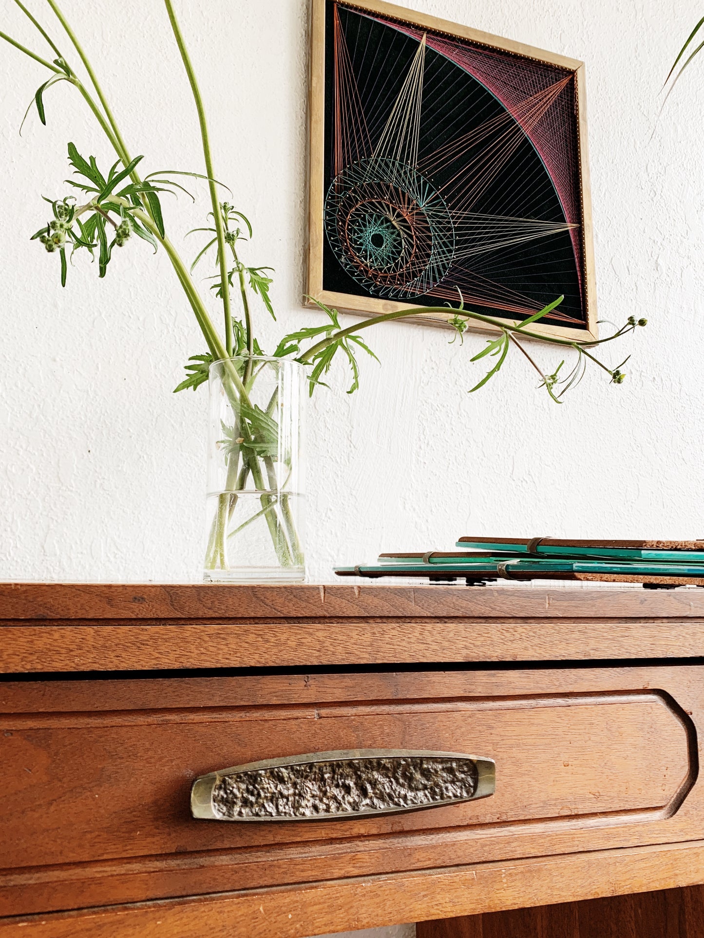 Mid Century Wood Desk