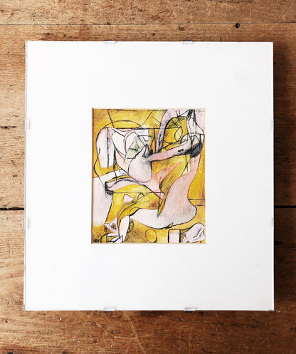 Original Watercolor Abstract Painting