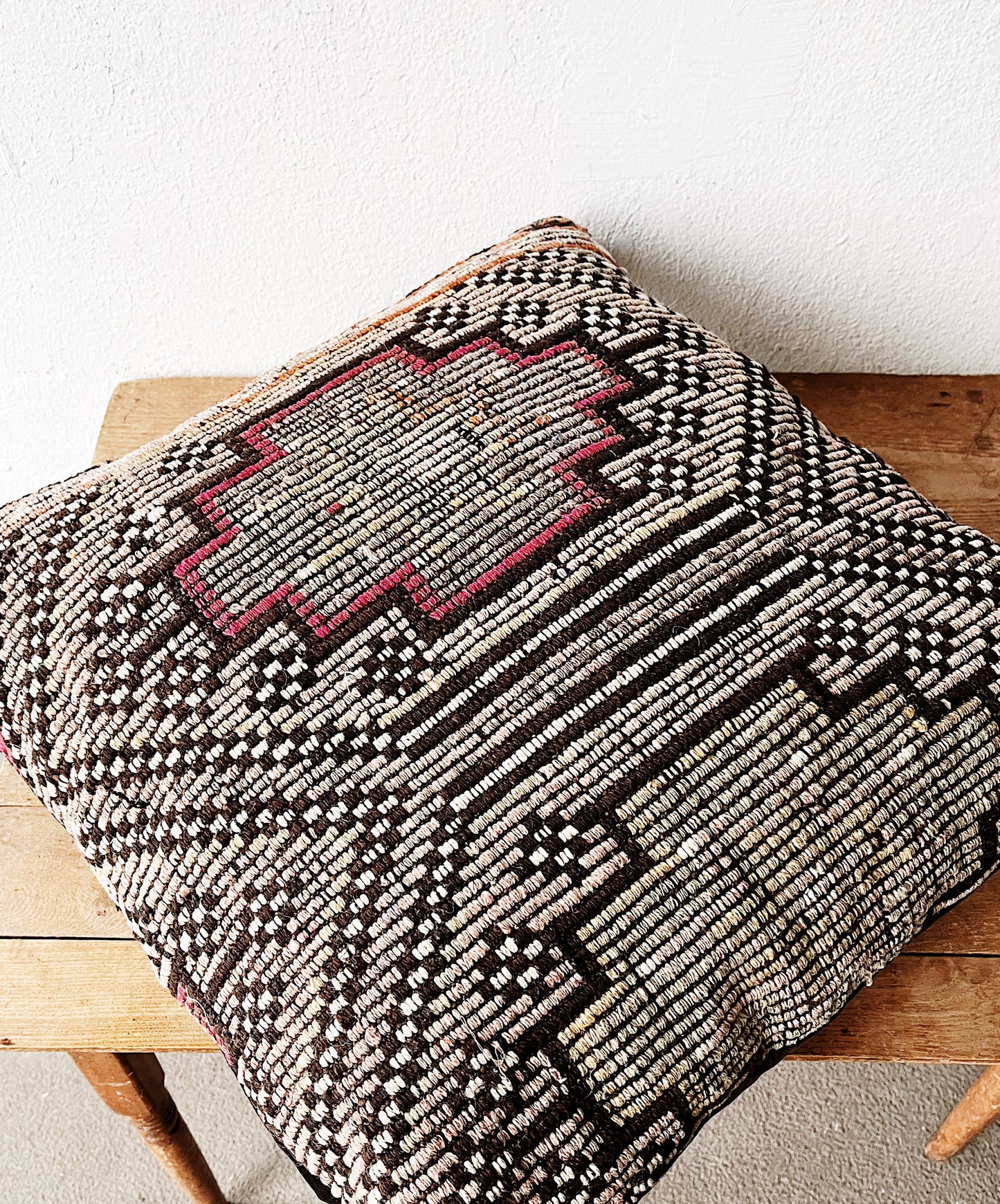 Vintage Kilim Floor Cushion