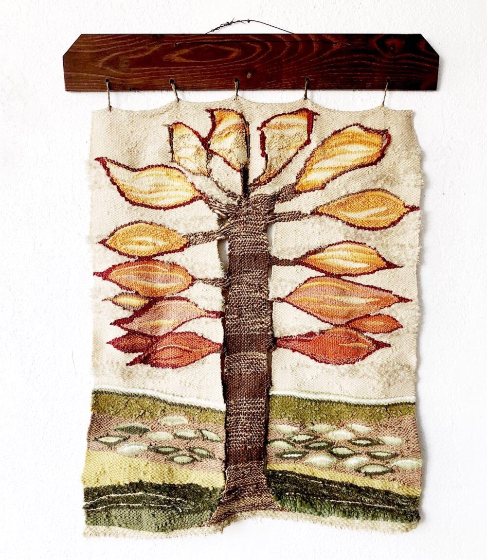 Vintage Tree of Life Weaving