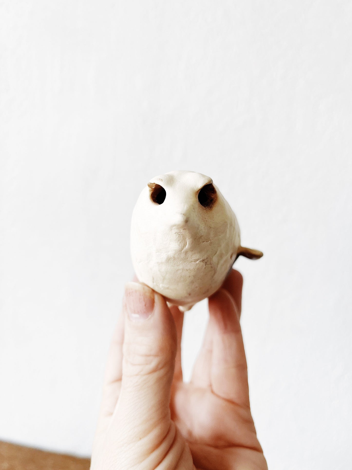 Hand Formed Ceramic Owl