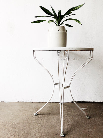 Vintage Iron Cafe Table