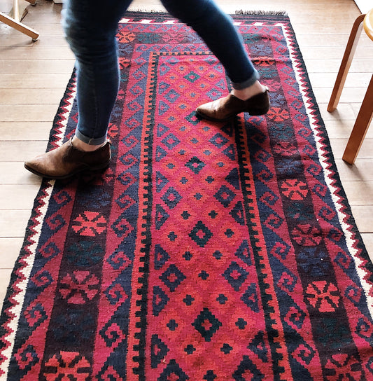 Vintage Turkish Kilim Rug