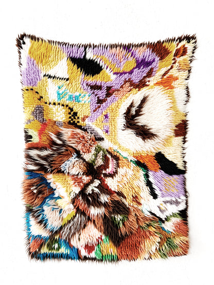 Vintage Latch Shag Rug