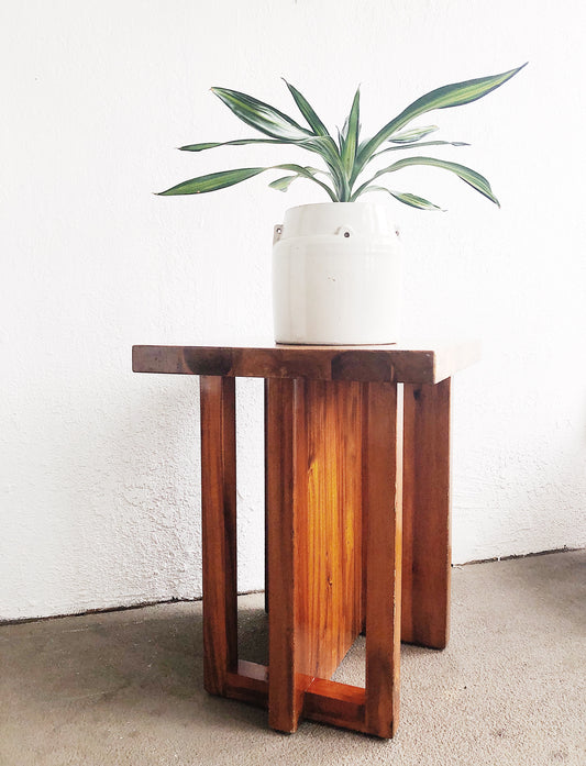 Modern Wood Side Table