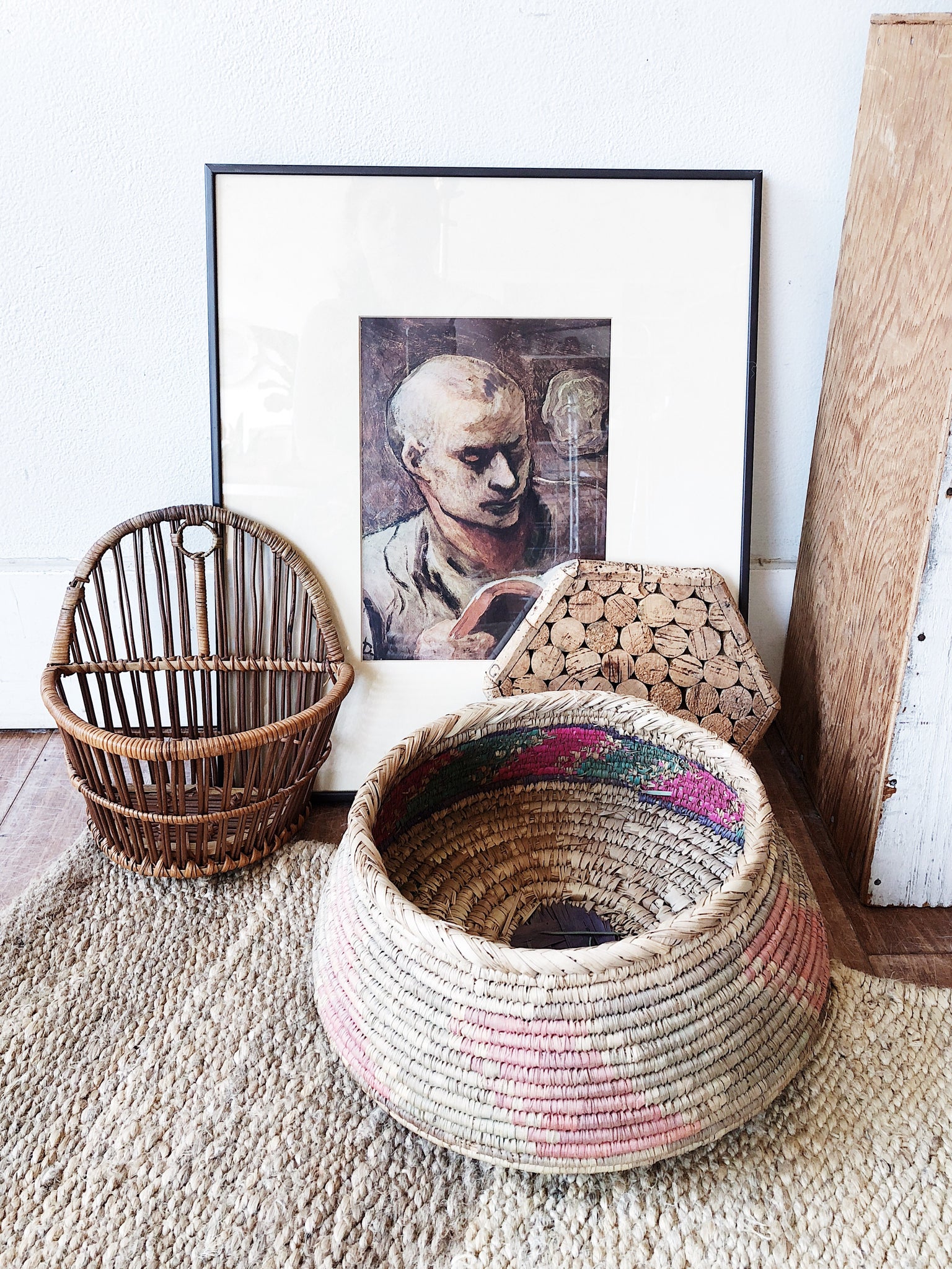 Vintage African Basket