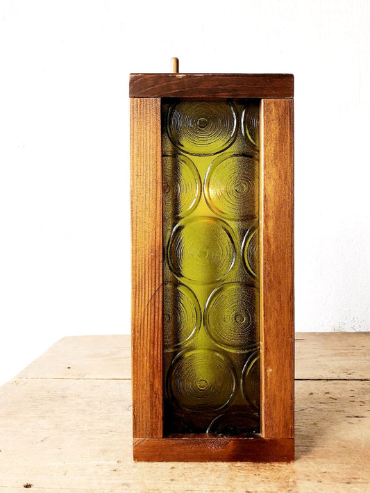 Vintage 1970s Candle Lantern