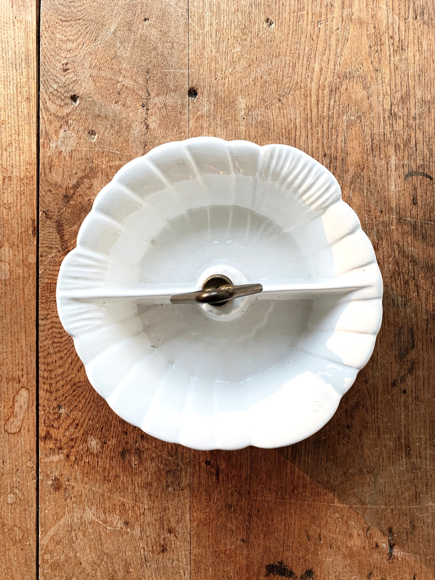 Mid Century Ceramic Divided Dish