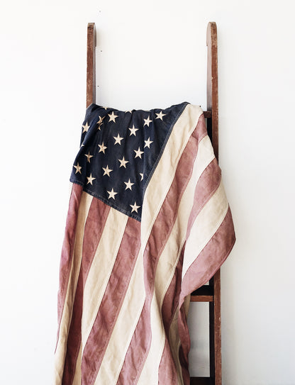 Vintage Fifty Star American Flag