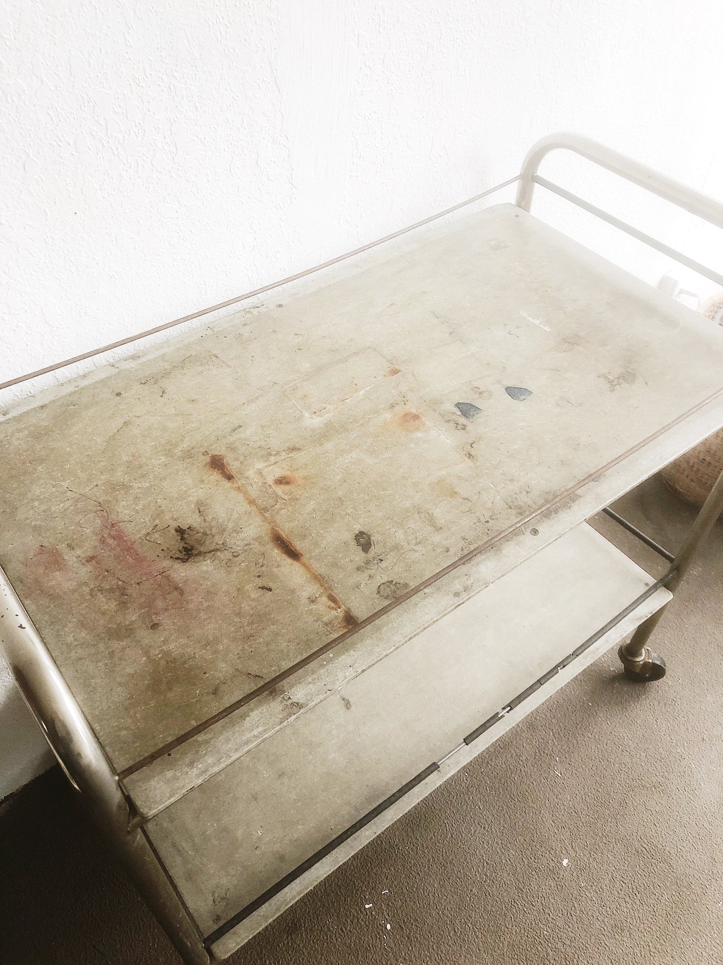 Vintage Industrial Rolling Cart