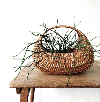 Vintage Handled Basket
