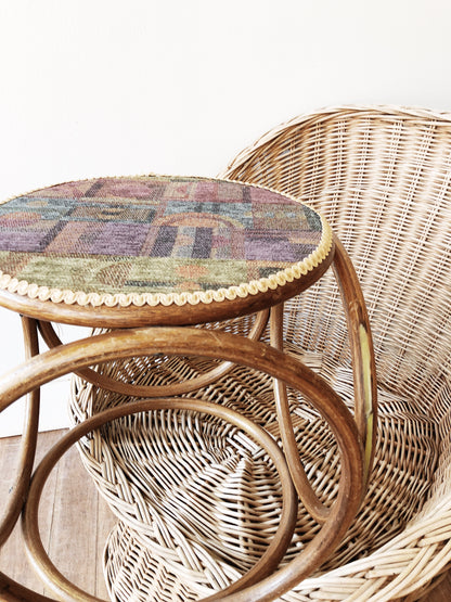 Vintage Thonet Bentwood Ottoman