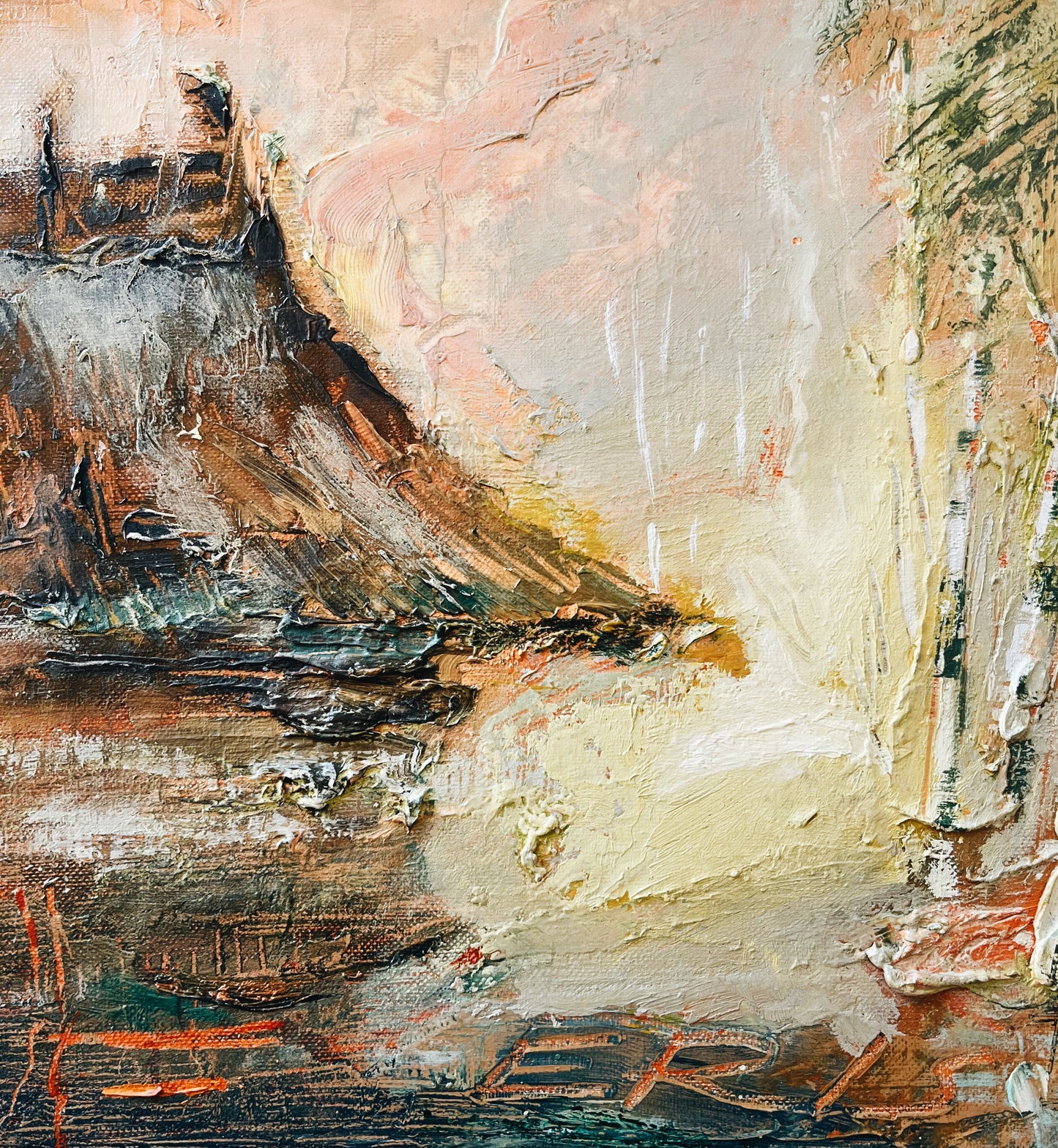 Vintage Abstract Painting