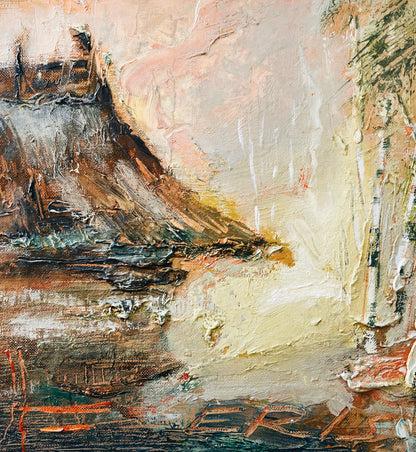 Vintage Abstract Painting