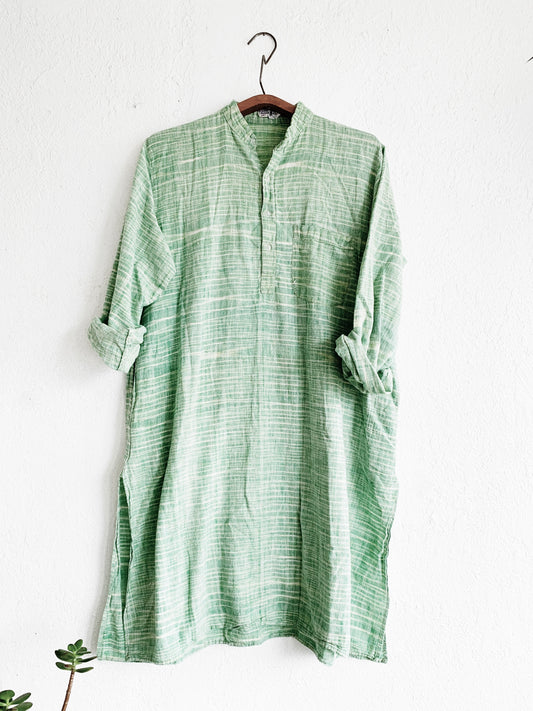 Vintage Cotton Tunic with Pockets