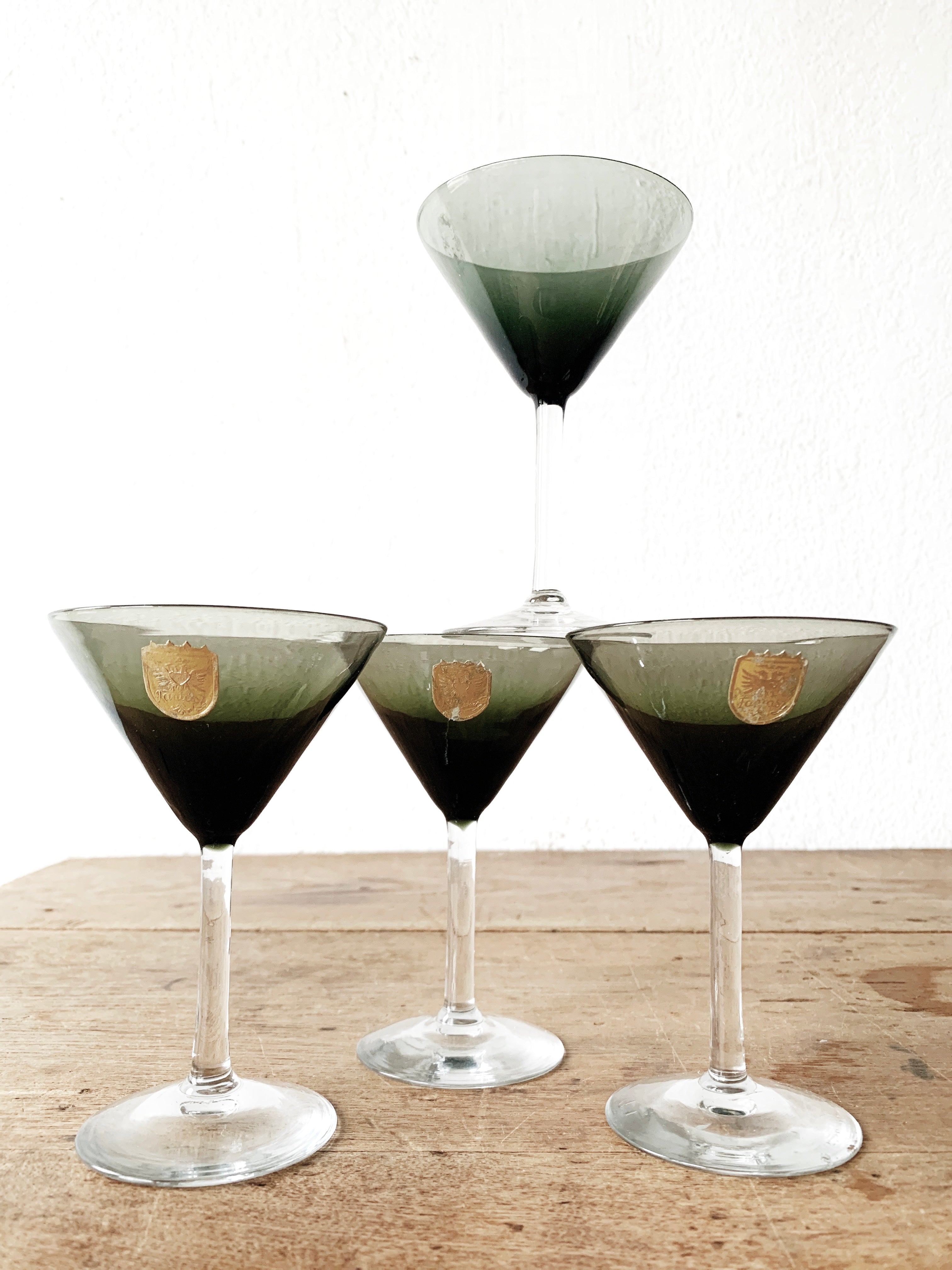 Mid Century Fantasy Cocktail Glasses - Thumbnail 2