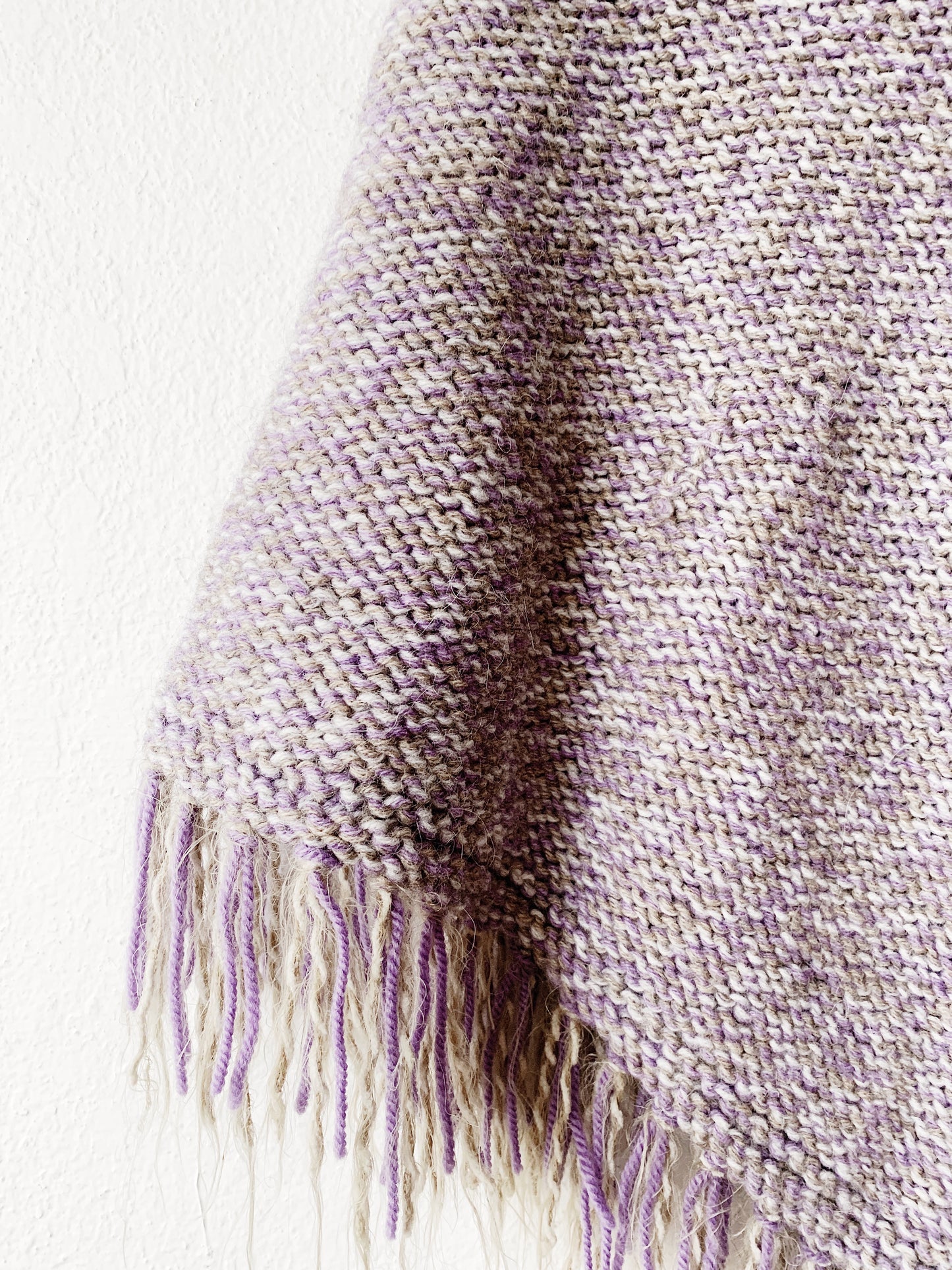 Super Soft Hand Knit Poncho