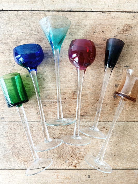Vintage 🌈 Aperitif/Cordial Glasses
