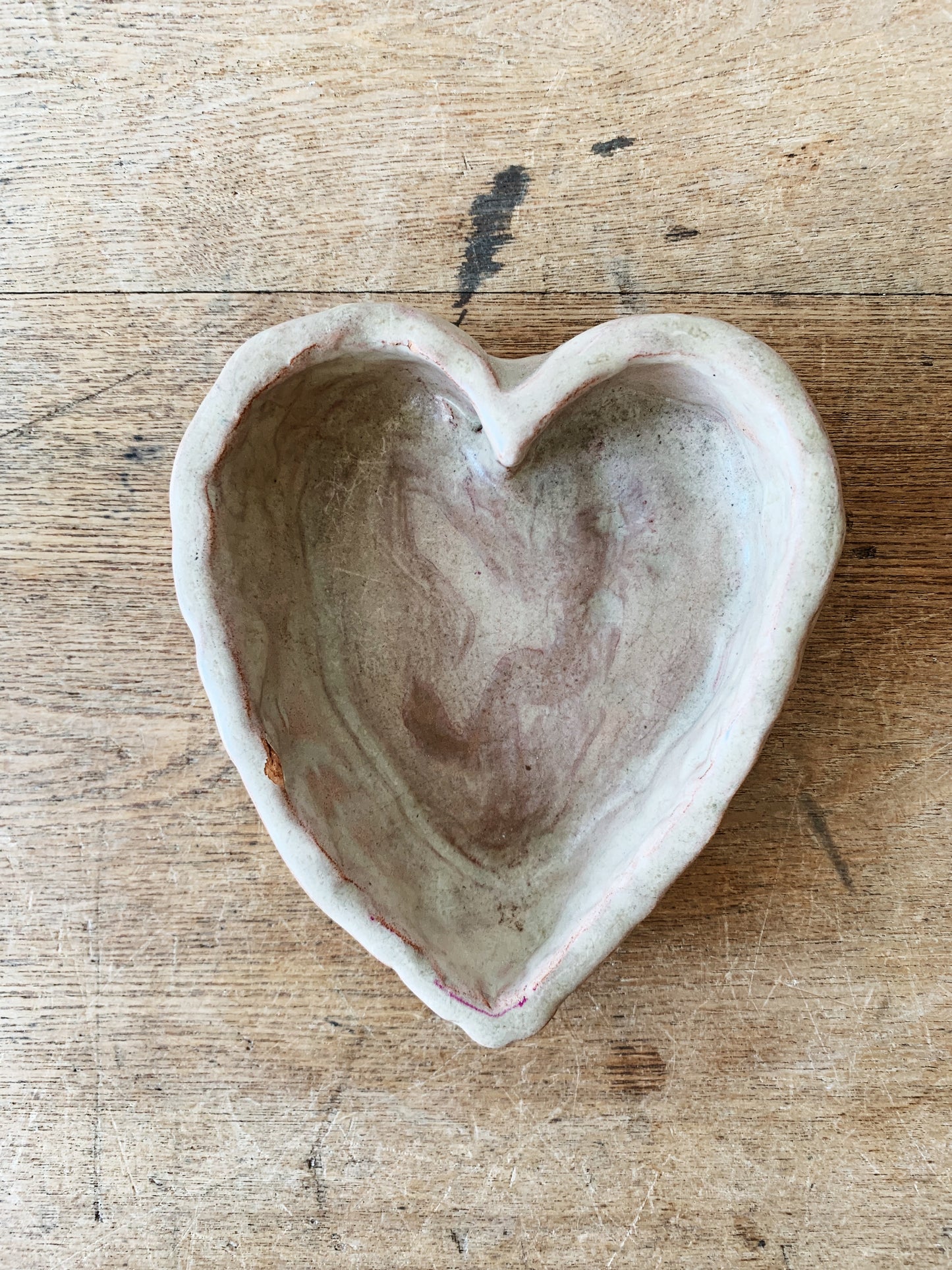 Handmade Ceramic Heart Dish