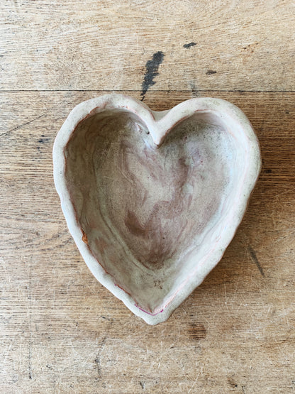 Handmade Ceramic Heart Dish