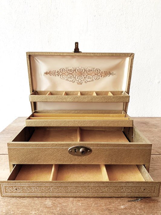 Mid Century Miele Deluxe Jewelry Box