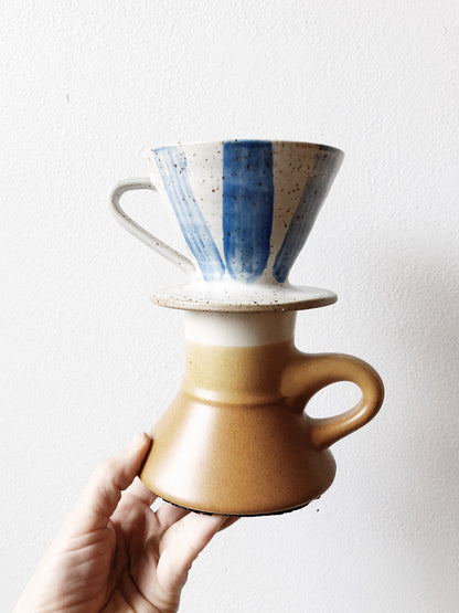 Vintage and Handmade Pour Over and Travel Mug