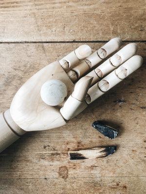 Vintage Wooden Hand Model