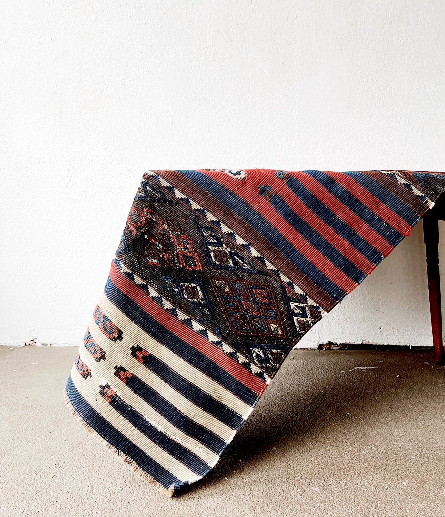 1920s Hand Knotted Wool Rug