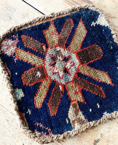 Antique Wool Fiber Art