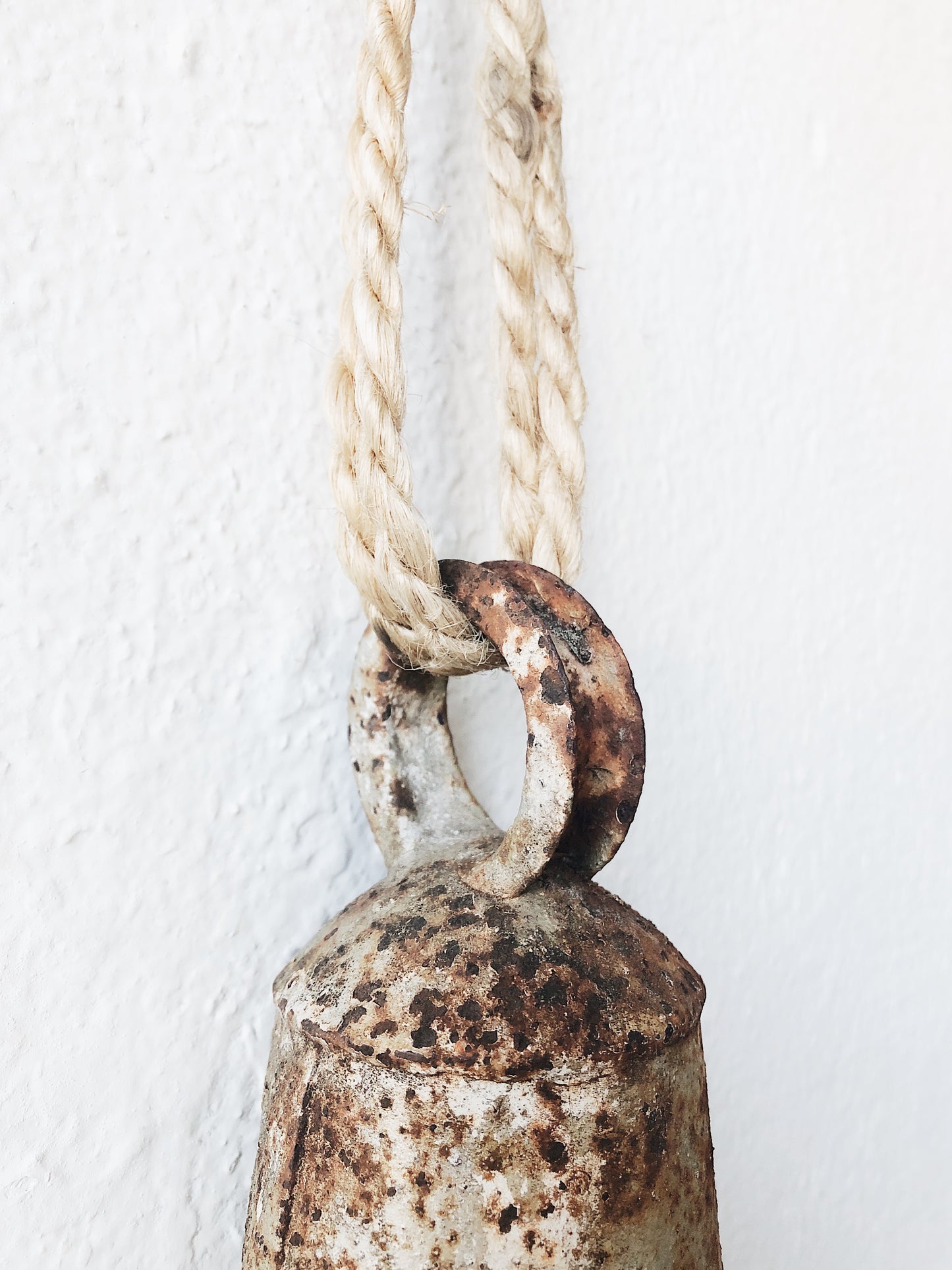 Large Vintage Metal Farm Bell