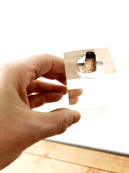 Lucite Incense Burner