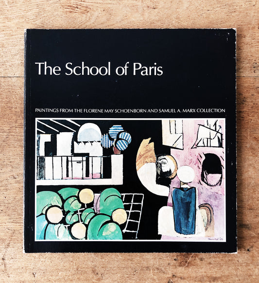 The School of Paris Vintage Art Book