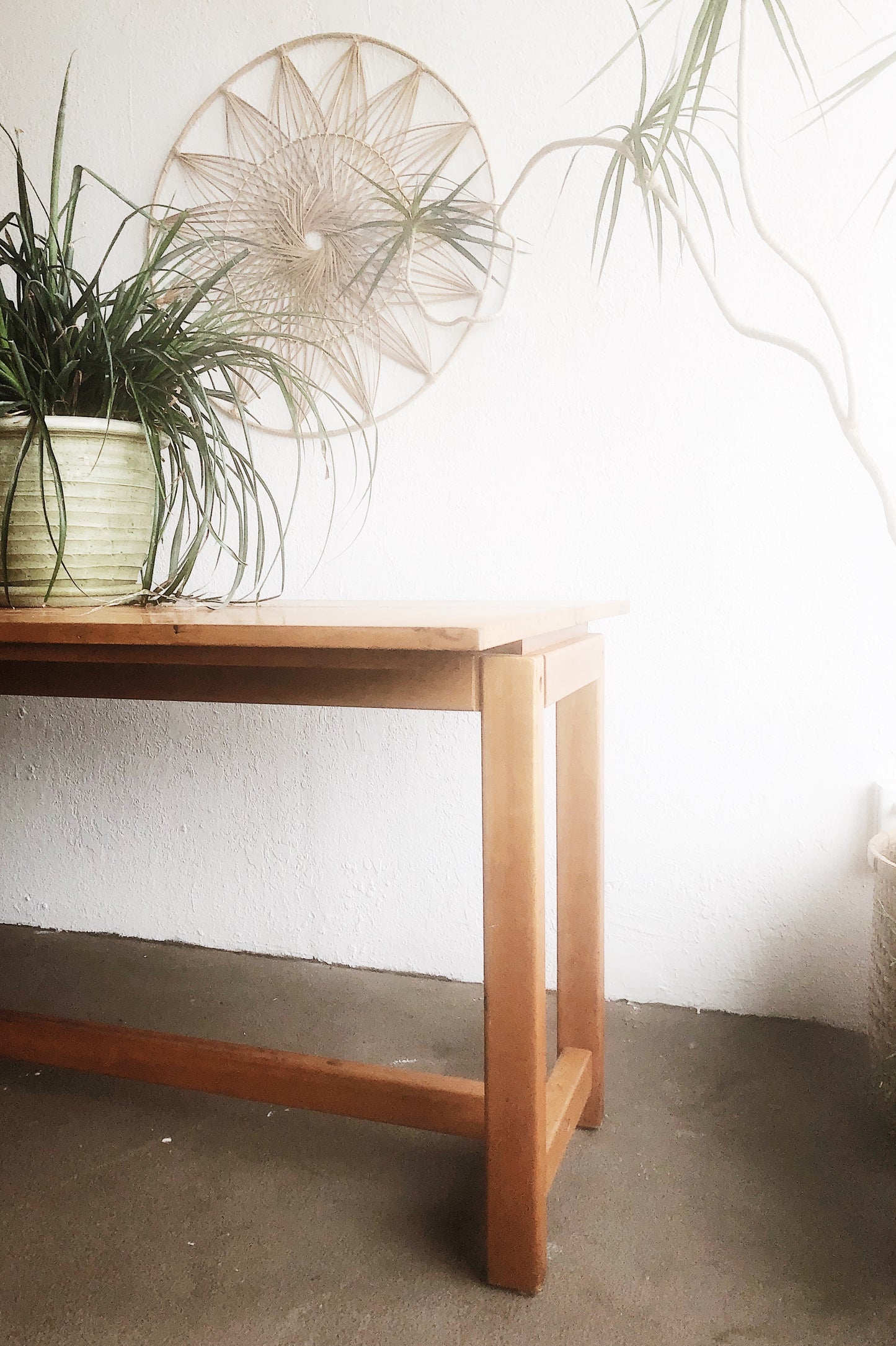 Vintage Expanding Parsons Table